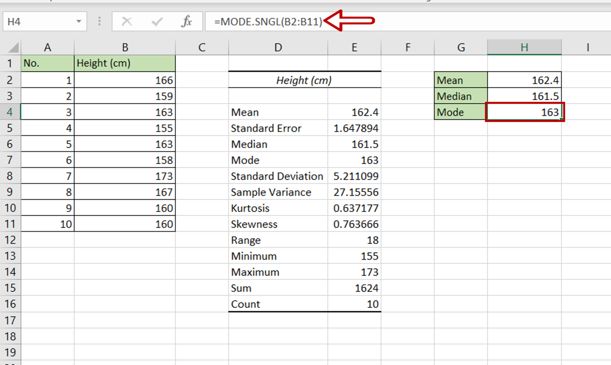 How To Calculate Mean Median And Mode In Excel Spreadcheaters