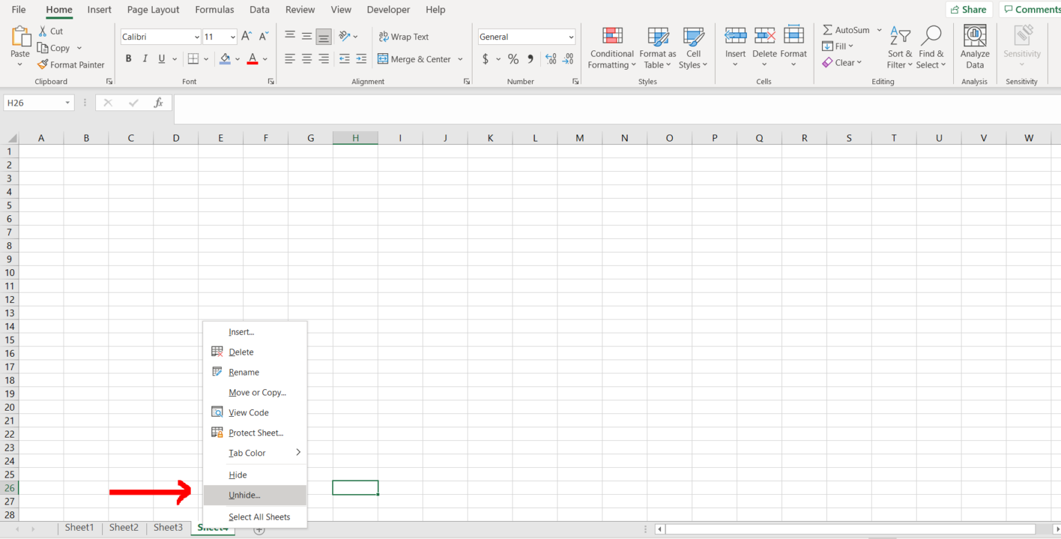 How To Unhide Multiple Tabs In Excel SpreadCheaters