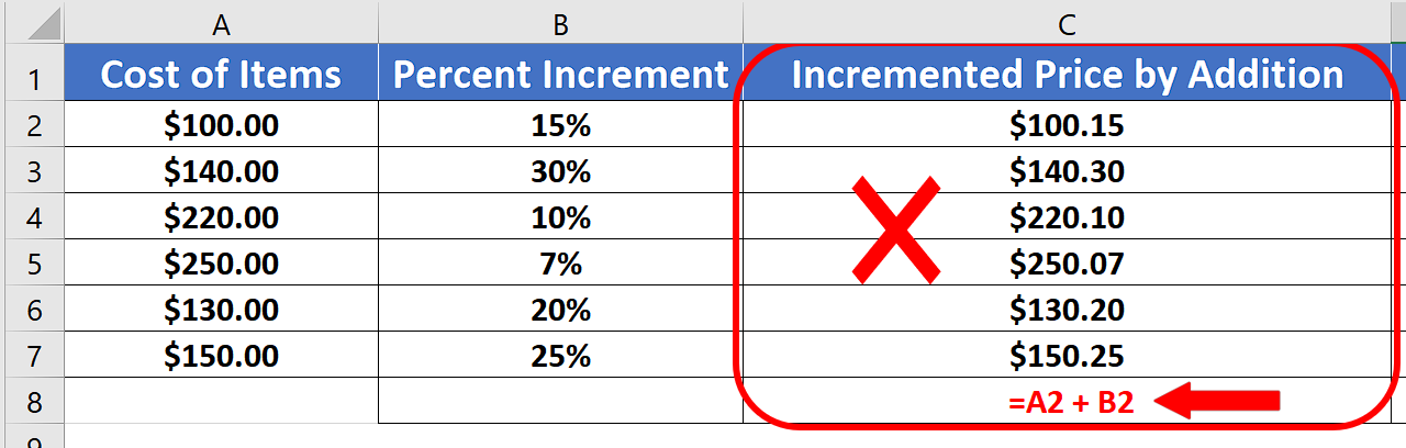 how-to-add-percentages-in-excel-spreadcheaters