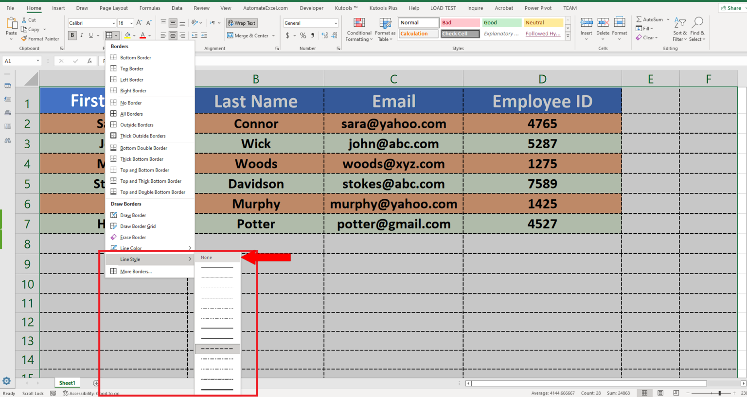 How To Get Rid Of The Dotted Lines In Excel Spreadcheaters 5793