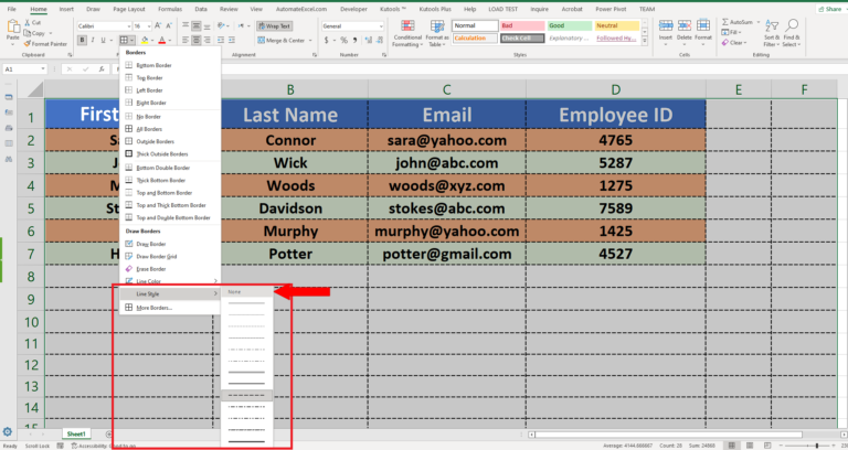 How To Get Rid Of The Dotted Lines In Excel Spreadcheaters 8267