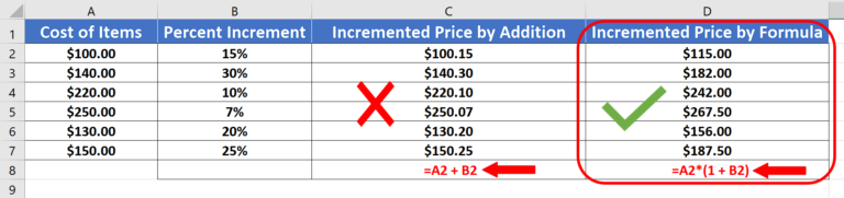 how-to-add-percentages-in-excel-spreadcheaters