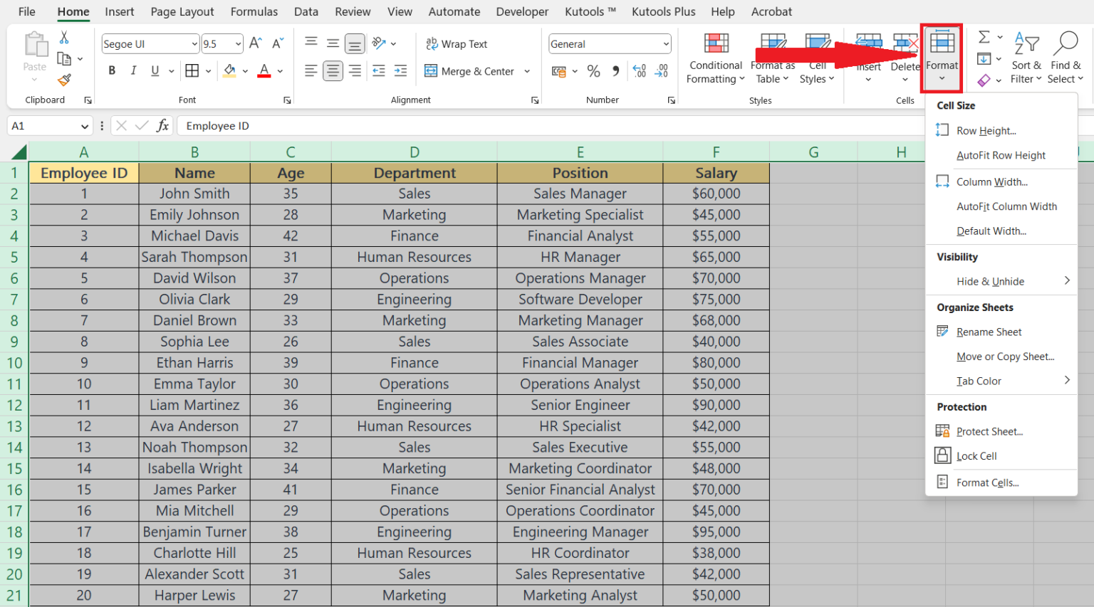 How To Lock Cell Size In Microsoft Excel SpreadCheaters