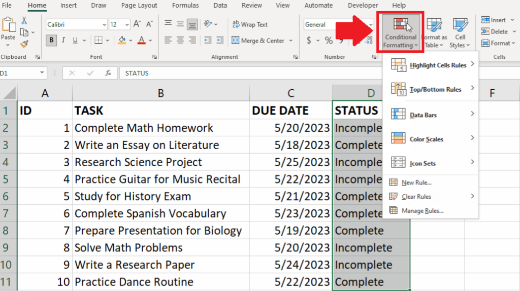 How To Make A Tracker In Excel | SpreadCheaters