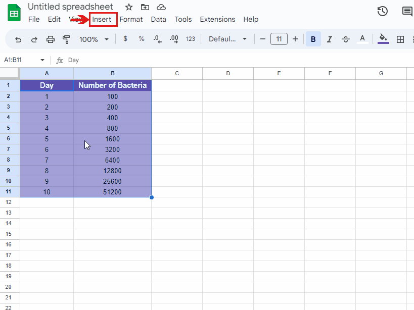 How To Make A Semi log Graph In Google Sheets SpreadCheaters