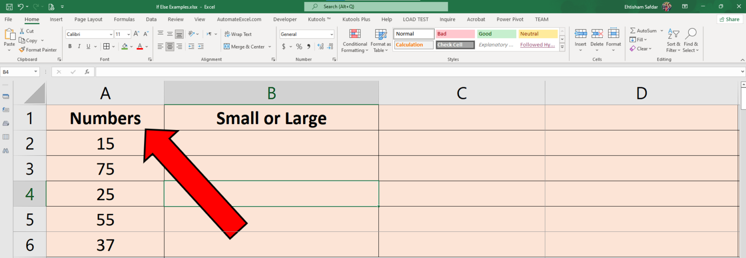 How To Use If Else Formula In Excel SpreadCheaters