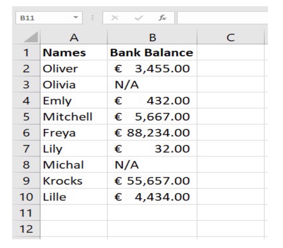 How To Count Names In Excel SpreadCheaters