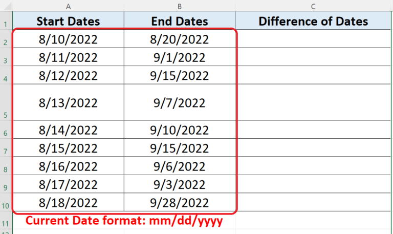 How To Count Date Difference In Excel | SpreadCheaters