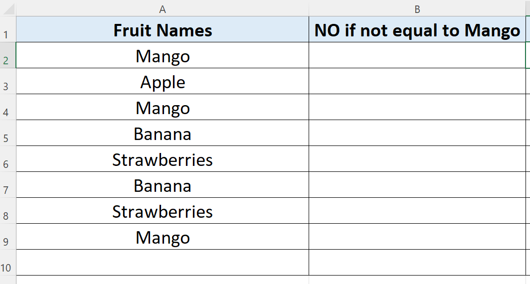 how-to-use-not-equal-in-excel-spreadcheaters