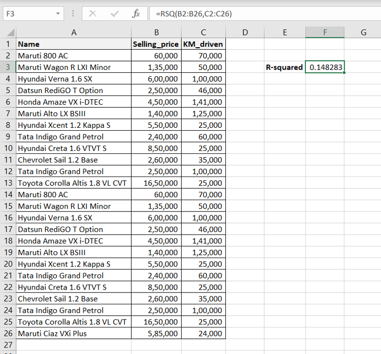 how-to-add-r-squared-value-in-excel-spreadcheaters