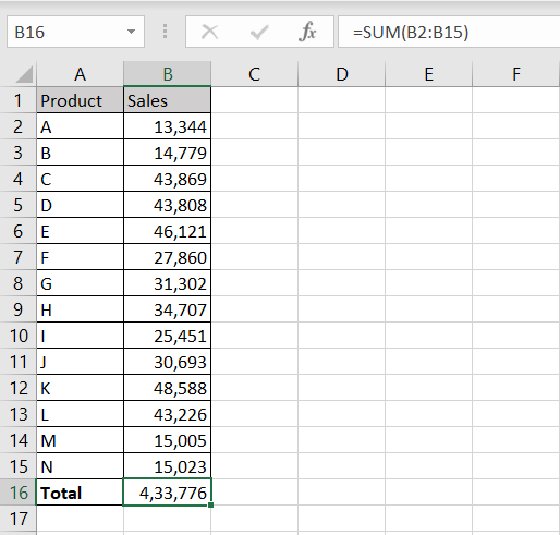 how-to-add-numbers-in-an-excel-column-spreadcheaters