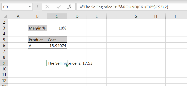 How To Add Text In An Excel Formula Spreadcheaters 7071