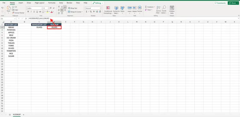 How To Compare Two Columns In Excel Using Vlookup Spreadcheaters 7506