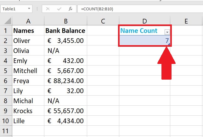 how-to-count-names-in-excel-spreadcheaters