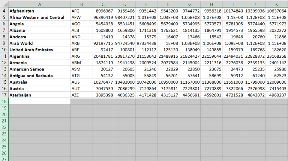 How To Delete Excess Rows In Excel