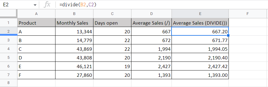 how-to-divide-on-google-sheets-spreadcheaters