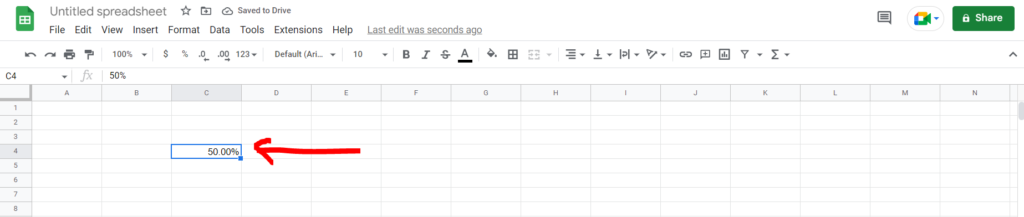 How To Find Percentages In Google Sheets