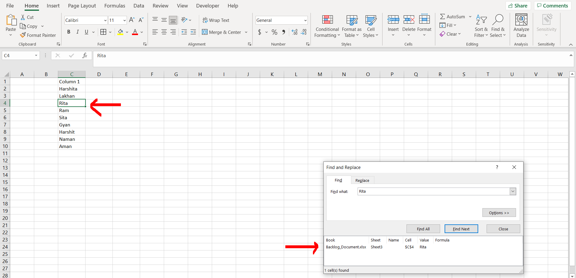 how-to-find-a-word-in-excel-spreadcheaters