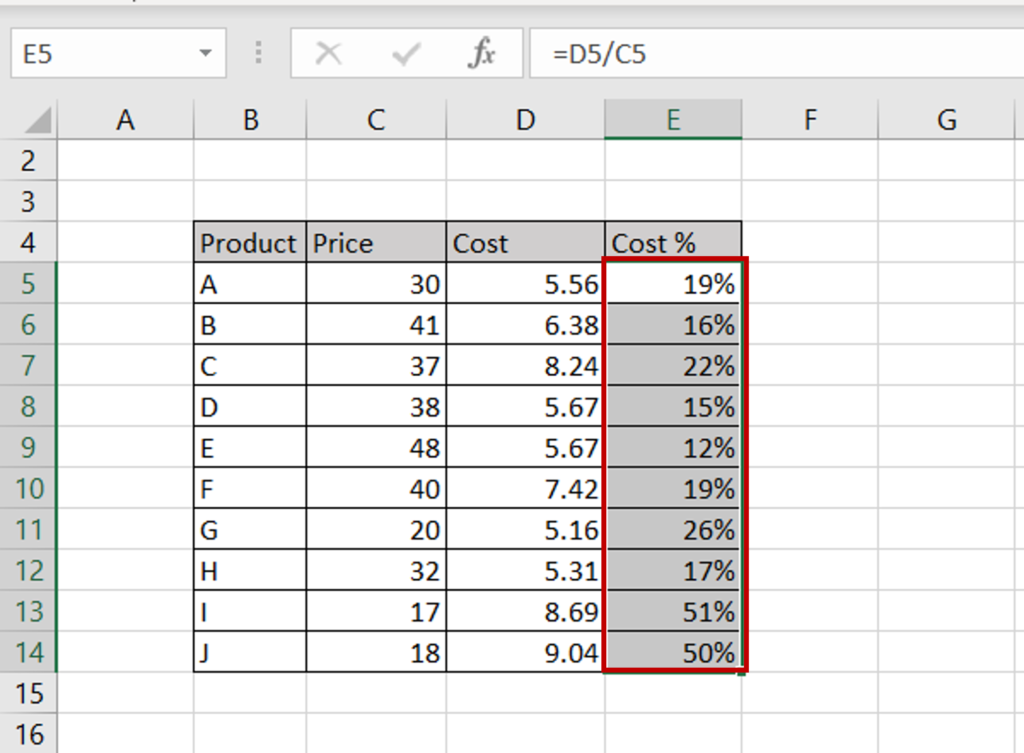 how-to-calculate-percent-difference-between-two-numbers-in-excel-youtube