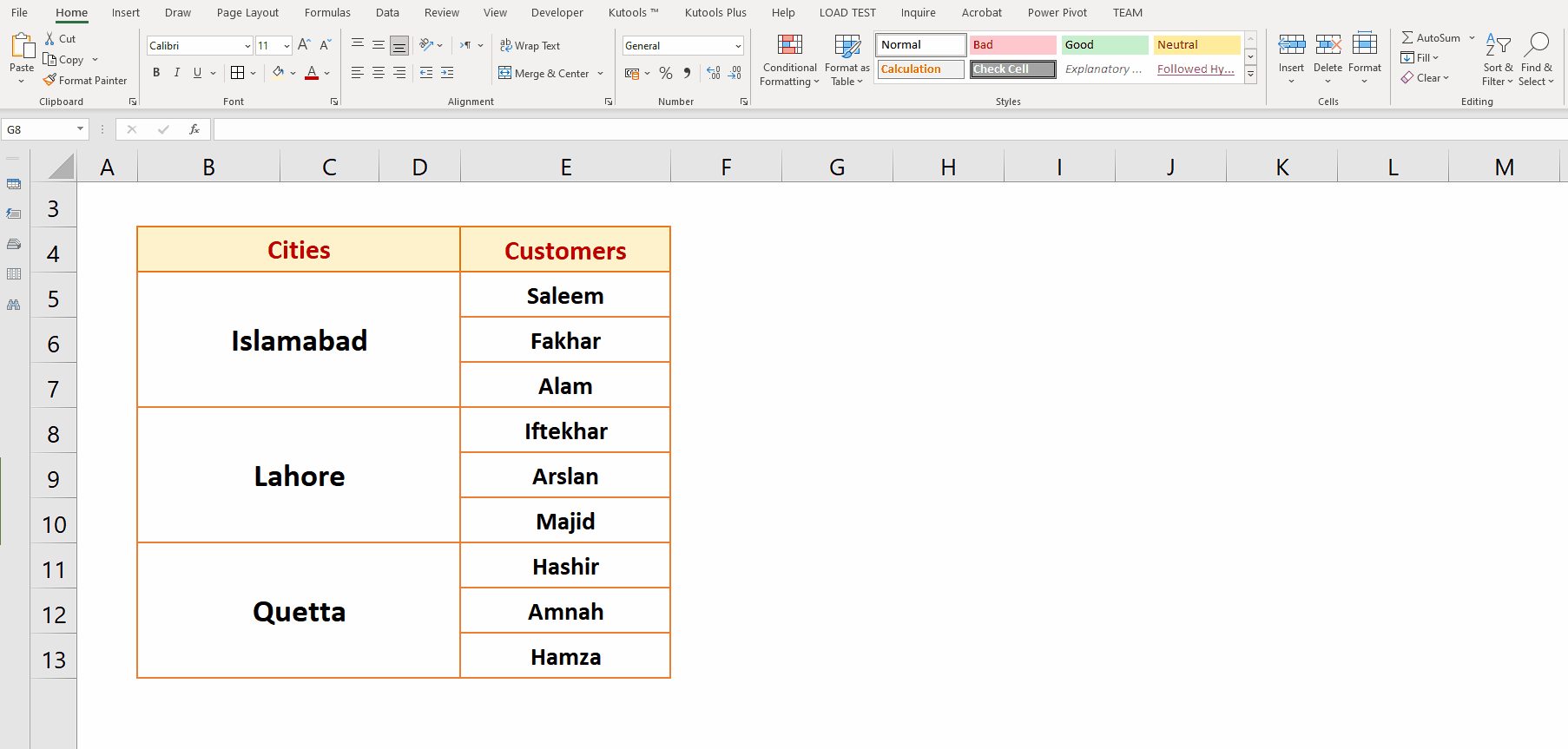 How To Fix All Merged Cells Need To Be Of The Same Size Error In Excel