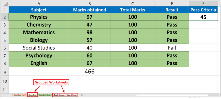 how-to-group-sheets-in-excel-spreadcheaters