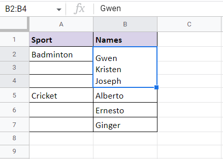 How To Merge Cells In Google Sheets Without Losing Data | SpreadCheaters