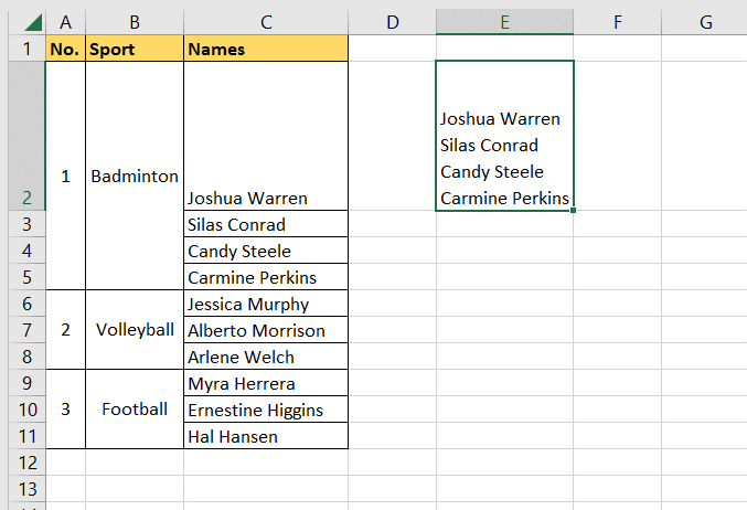 How To Paste Multiple Cells Into One In Excel SpreadCheaters