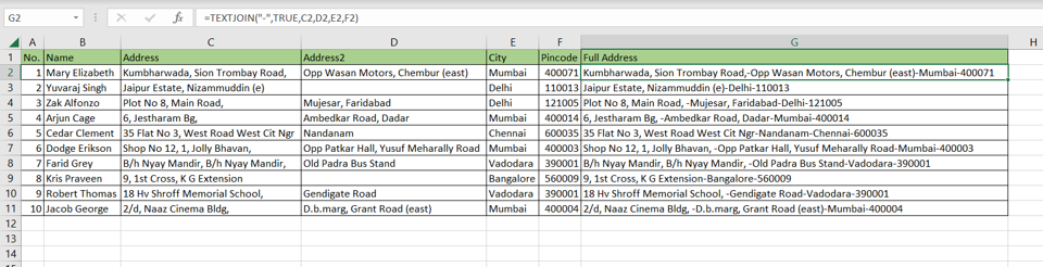 how-to-put-data-from-multiple-columns-into-one-column-in-excel