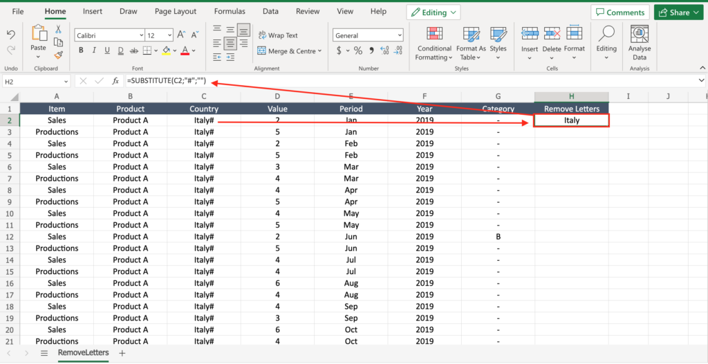 how-to-remove-letters-from-a-cell-in-excel-spreadcheaters