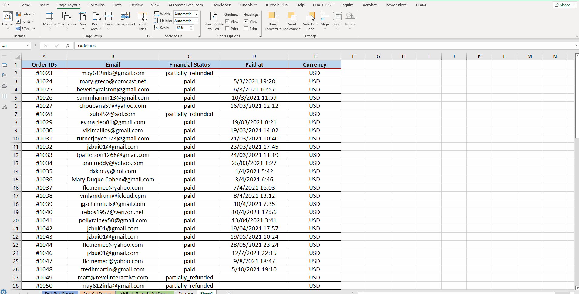 How To Repeat Header Row In Excel Spreadcheaters 3942