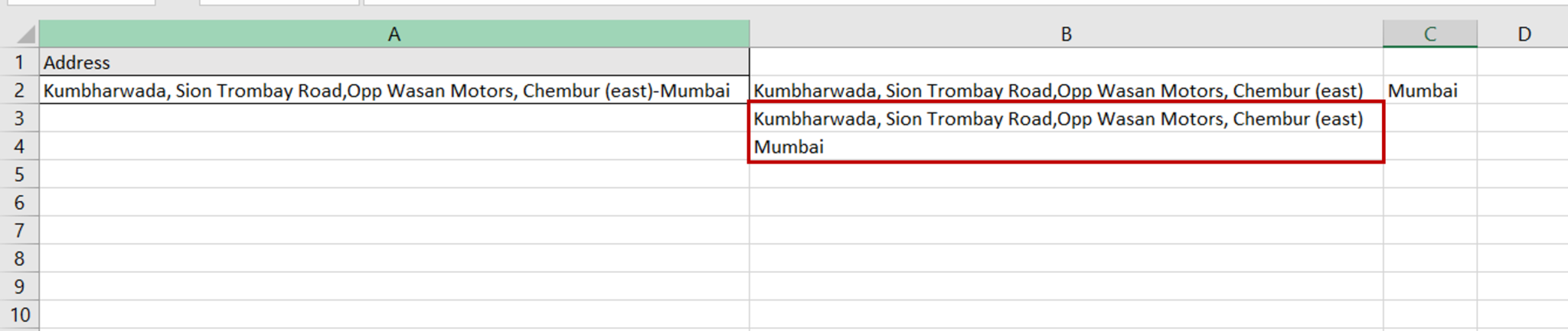 how-to-split-a-cell-into-two-rows-in-excel-spreadcheaters