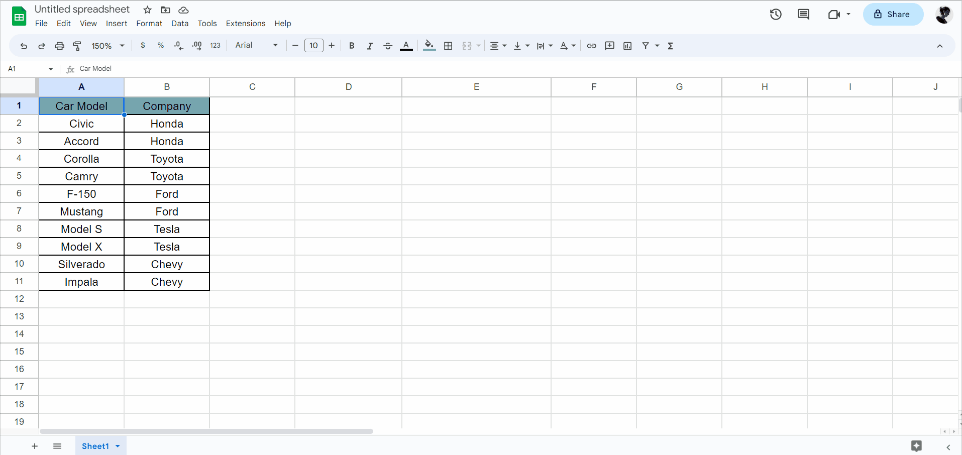 How To Title A Column In Google Sheets SpreadCheaters