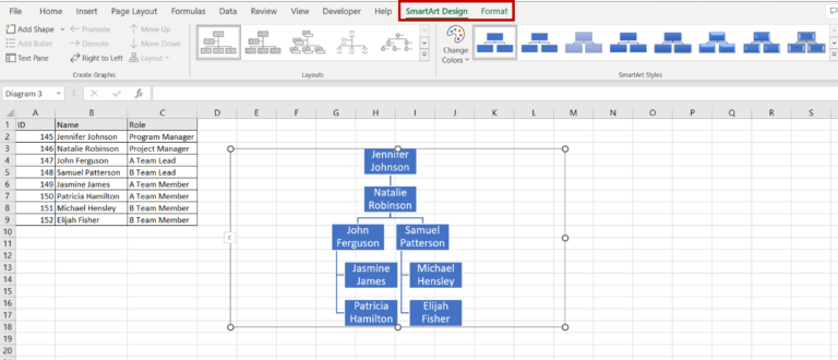 How to create an organizational chart in excel spreadcheaters