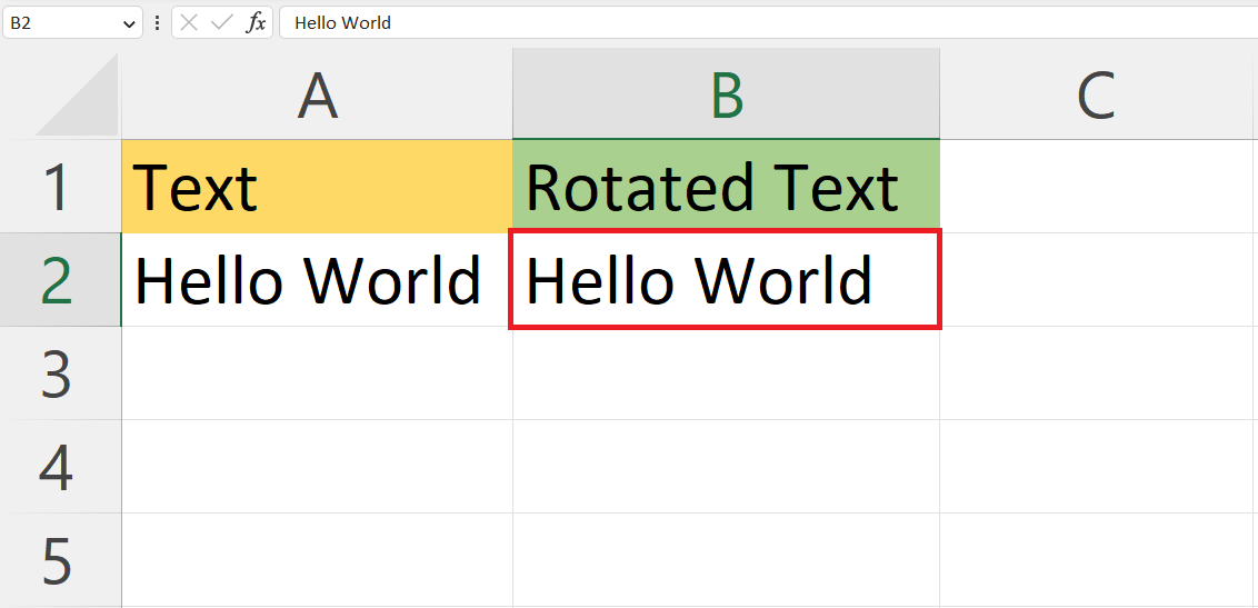 How To Rotate Text In Microsoft Excel Spreadcheaters 9222