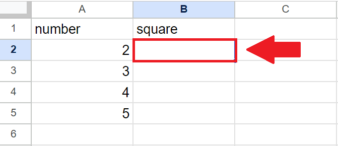 how-to-square-a-number-in-google-sheets-spreadcheaters