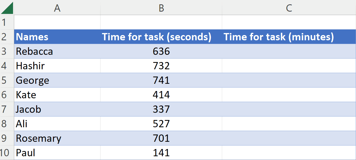 How To Convert Seconds To Minutes In Excel SpreadCheaters