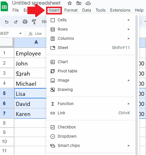 how-to-move-cells-down-in-google-sheets-spreadcheaters