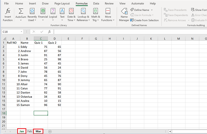  How To Select Multiple Tabs In Excel SpreadCheaters