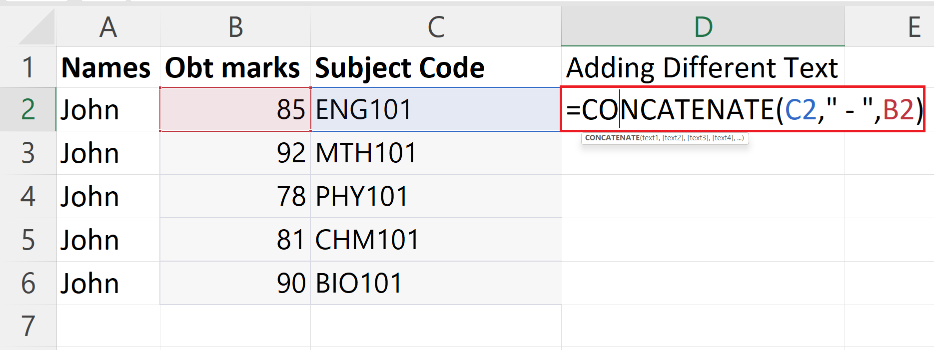 how-to-add-different-text-to-multiple-cells-in-microsoft-excel-spreadcheaters