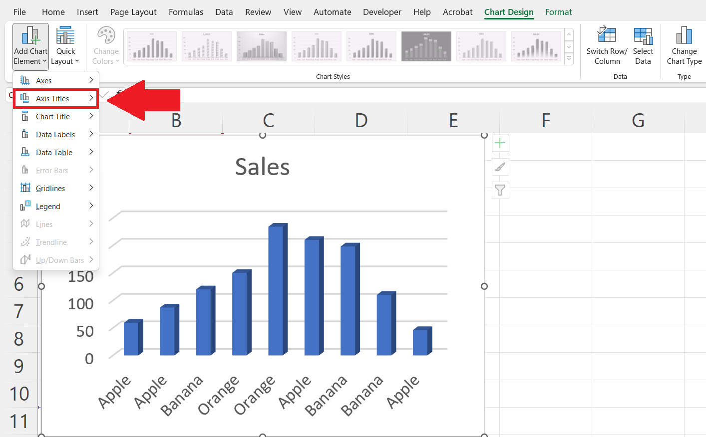 How To Name X-axis And Y-axis In Microsoft Excel | SpreadCheaters