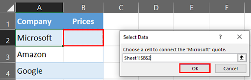 How To Import Stock Prices Into Excel Spreadcheaters 0043