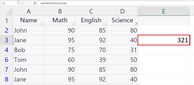 how-to-sum-only-visible-cells-in-microsoft-excel-spreadcheaters