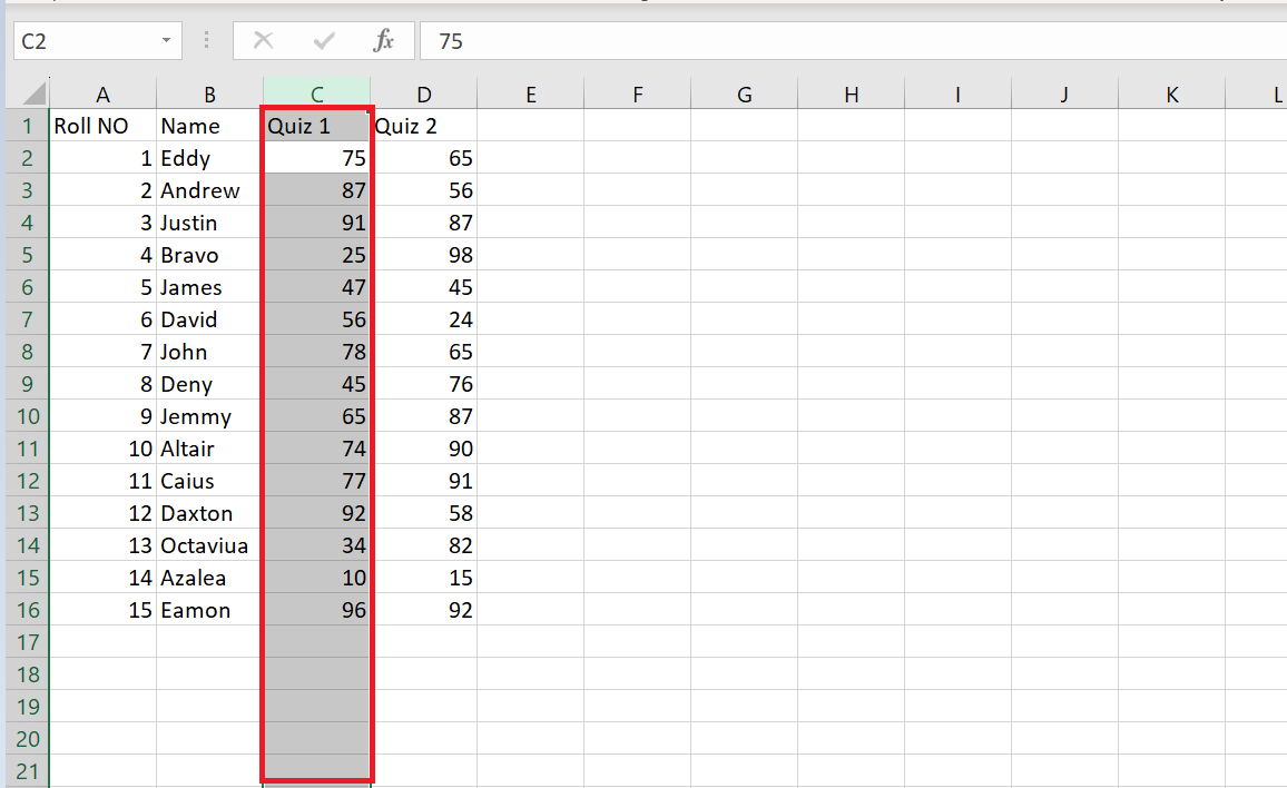 How To Select All Cells In A Column In Microsoft Excel Spreadcheaters