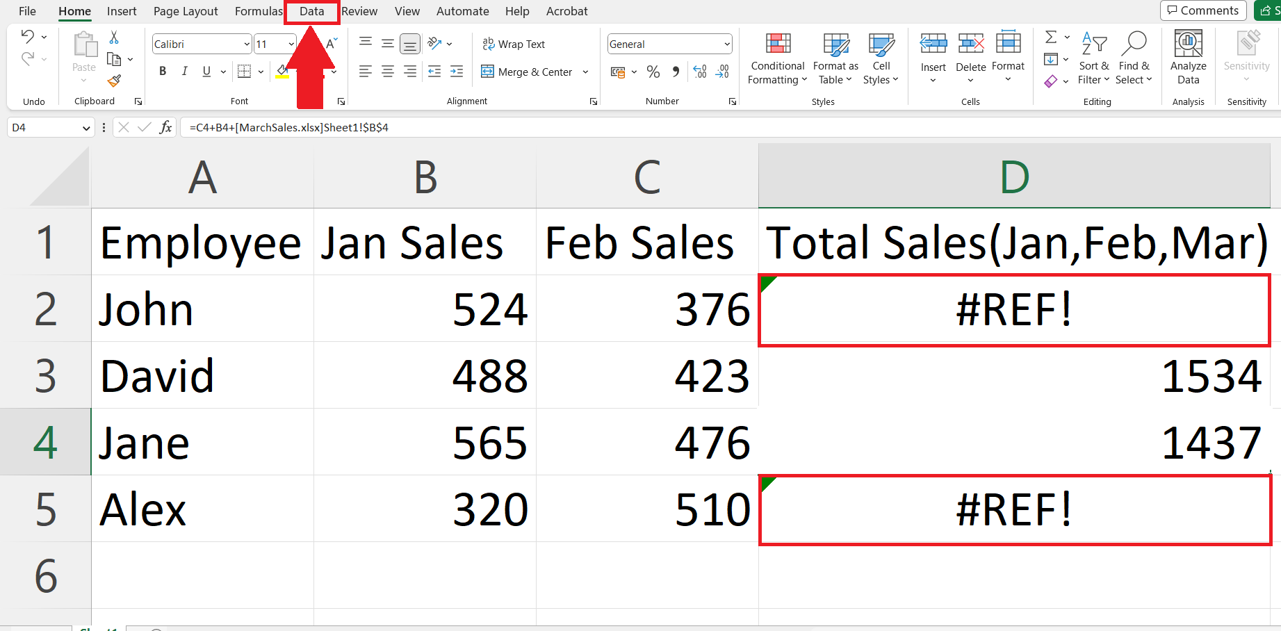 Excel found a problem with one or more formula references что делать