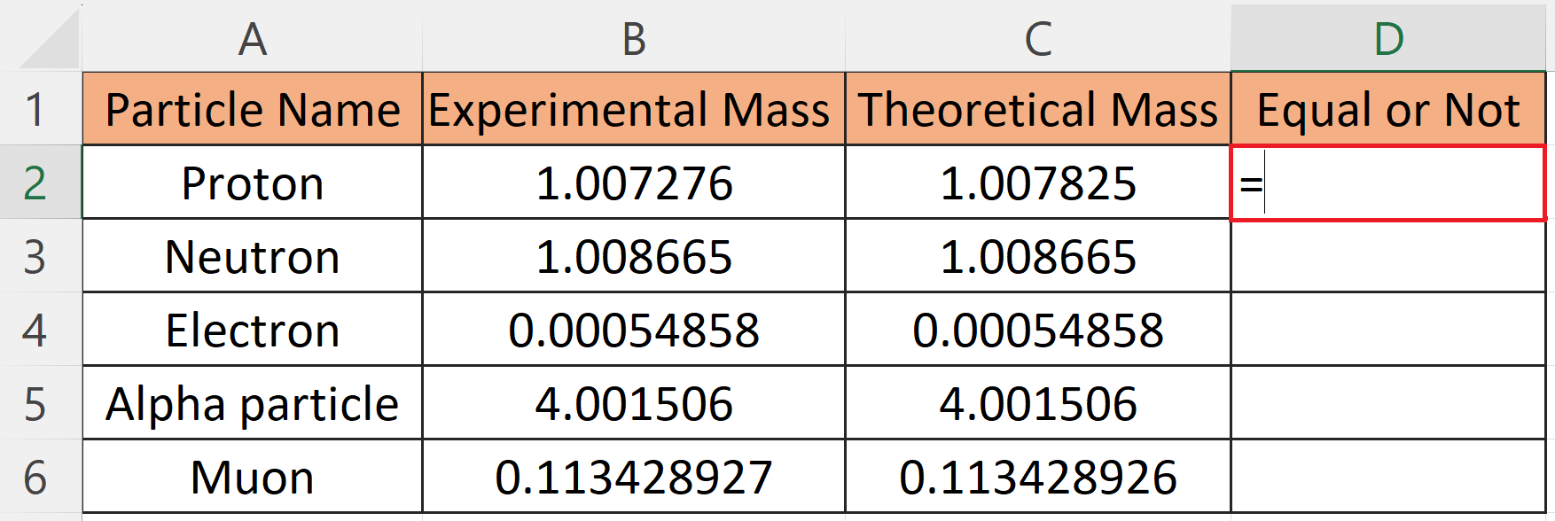 How To Check If Two Cells Are Equal In Microsoft Excel SpreadCheaters how-to-check-if-two-cells-are-equal-in-microsoft-excel-spreadcheaters