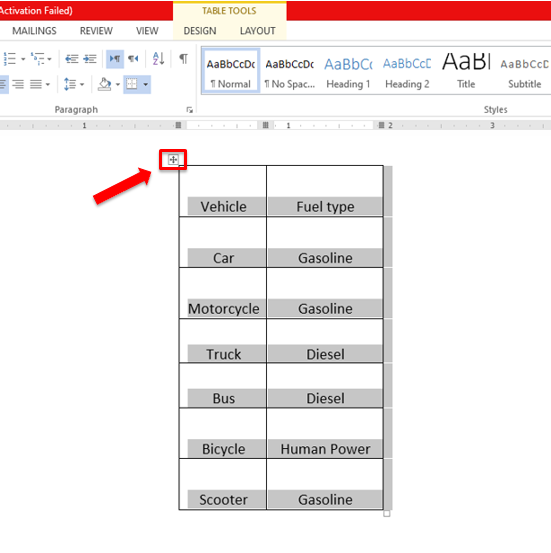 How To Rotate A Table In Word From Portrait To Landscape | SpreadCheaters