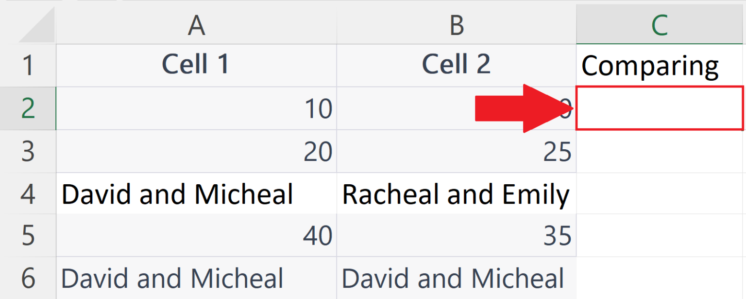 How to see if two cells match in microsoft excel spreadcheaters