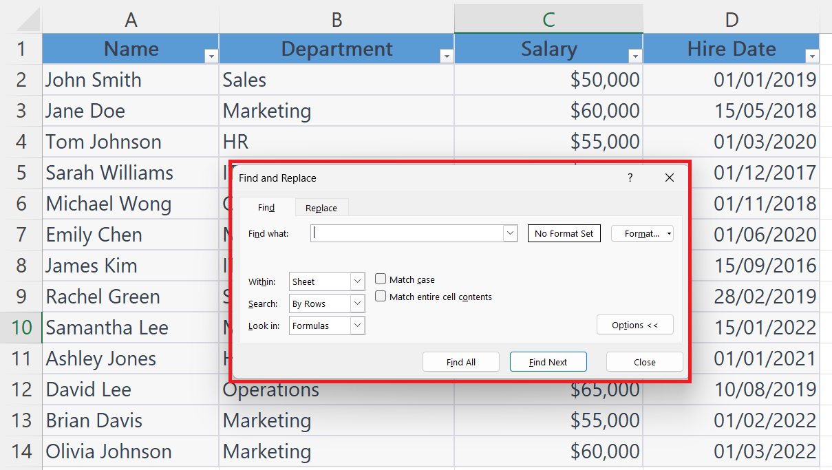 How To Select Rows With Specific Text In Microsoft Excel | SpreadCheaters
