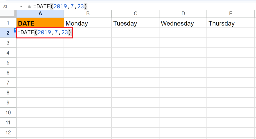 How To Add Dates To Google Sheets SpreadCheaters