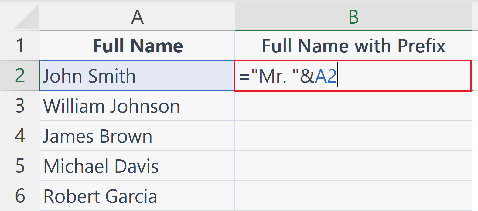 How To Add The Same Text To Multiple Cells In Excel